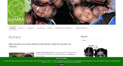 Desktop Screenshot of kumarainfancia.org