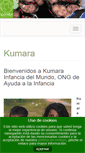 Mobile Screenshot of kumarainfancia.org